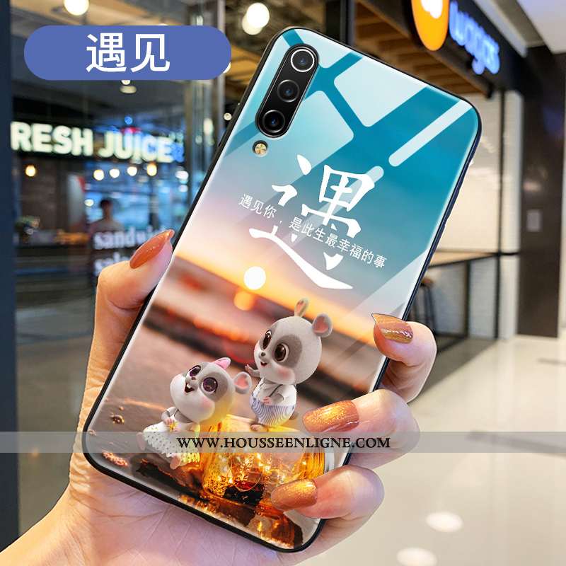 Étui Xiaomi Mi 9 Charmant Ultra Tout Compris Légère Net Rouge Personnalité Silicone
