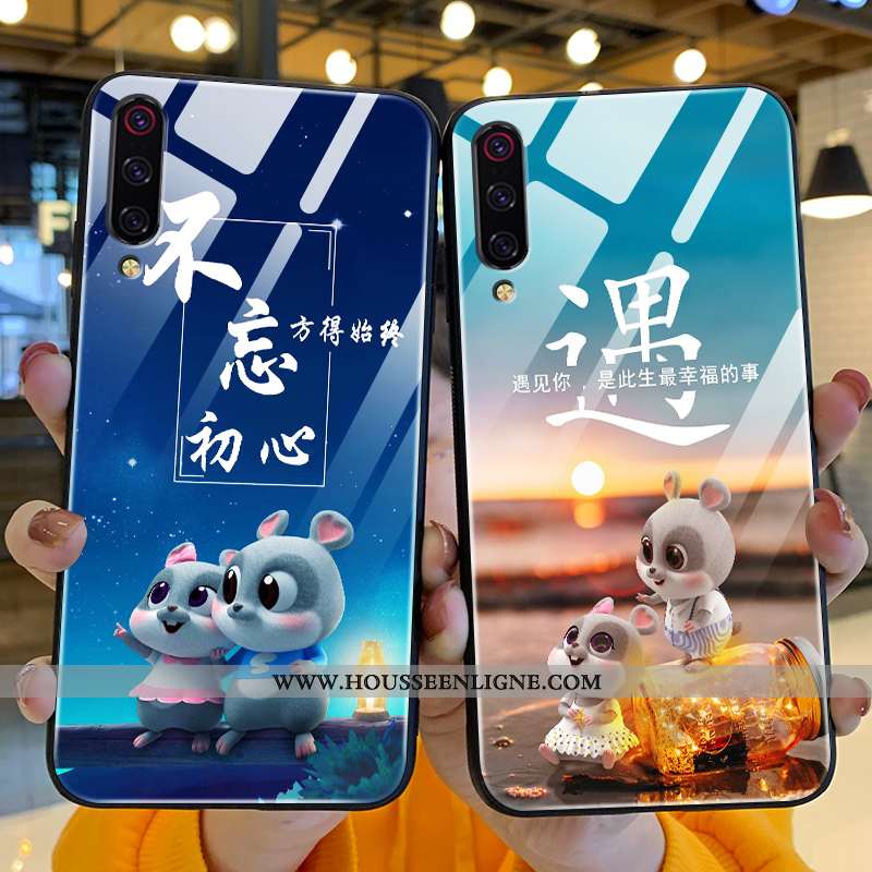 Étui Xiaomi Mi 9 Charmant Ultra Tout Compris Légère Net Rouge Personnalité Silicone