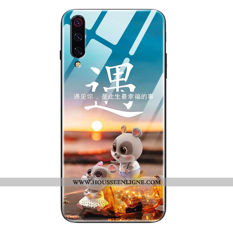 Étui Xiaomi Mi 9 Charmant Ultra Tout Compris Légère Net Rouge Personnalité Silicone