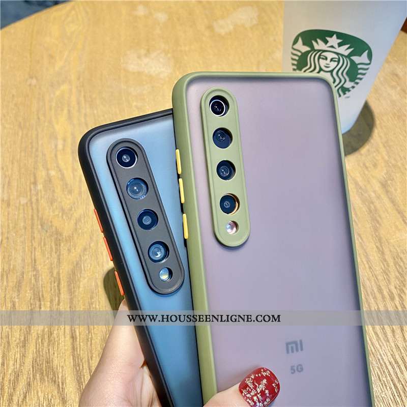Étui Xiaomi Mi 9 Fluide Doux Protection Jeunesse Tendance Téléphone Portable Incassable Bleu