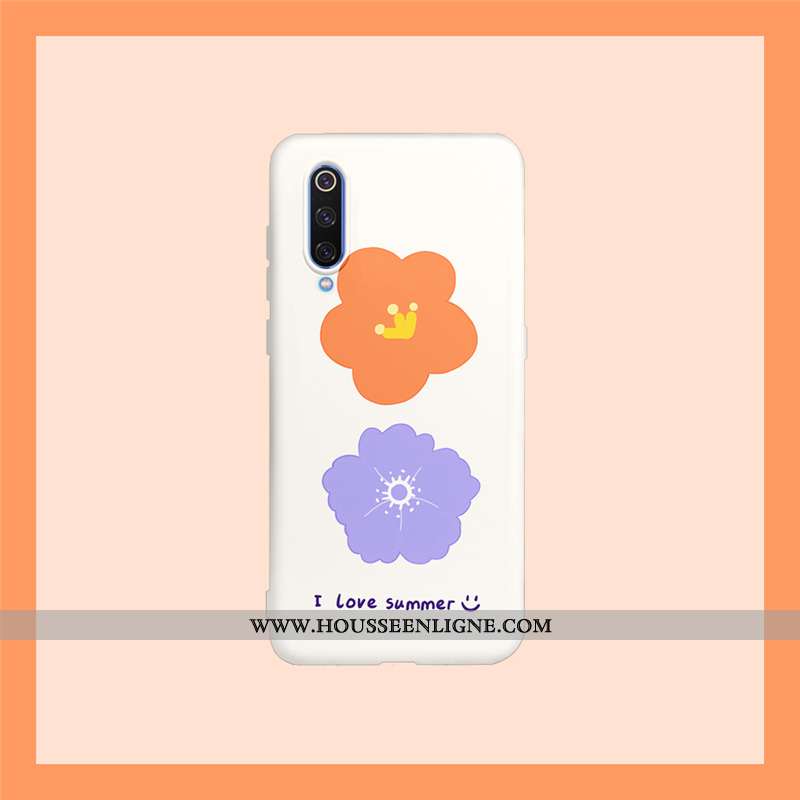 Étui Xiaomi Mi 9 Lite Charmant Fluide Doux Tout Compris Coque Téléphone Portable Petit Dessin Animé 