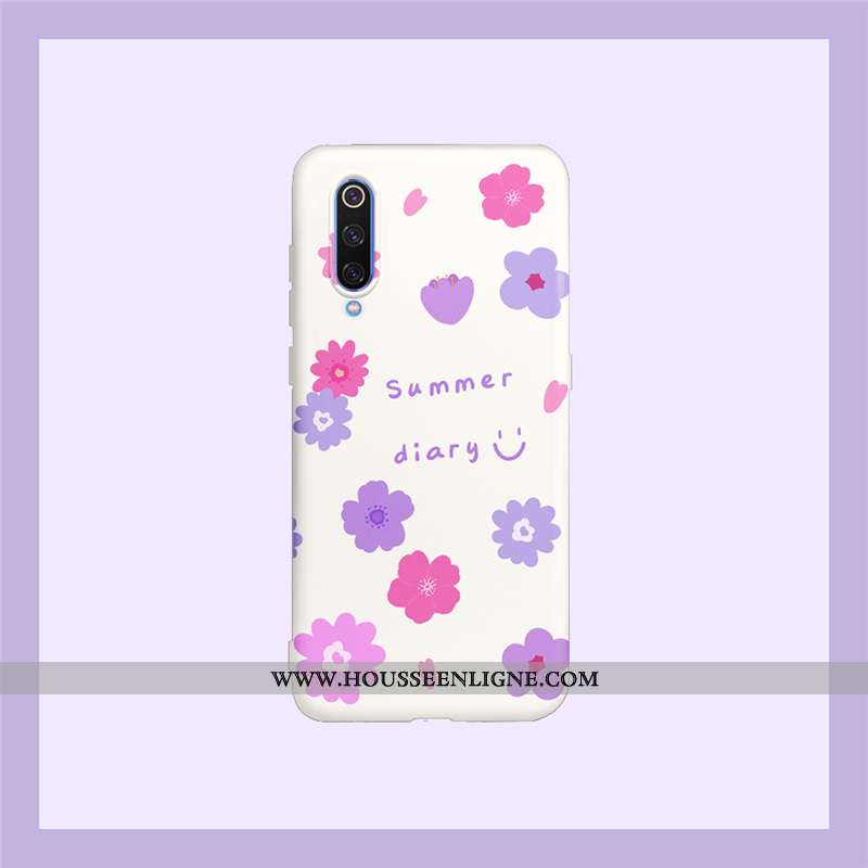 Étui Xiaomi Mi 9 Lite Charmant Fluide Doux Tout Compris Coque Téléphone Portable Petit Dessin Animé 