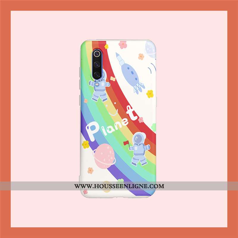Étui Xiaomi Mi 9 Lite Charmant Fluide Doux Tout Compris Coque Téléphone Portable Petit Dessin Animé 