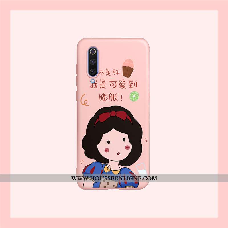 Étui Xiaomi Mi 9 Lite Charmant Fluide Doux Tout Compris Coque Téléphone Portable Petit Dessin Animé 