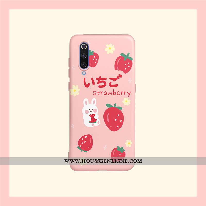 Étui Xiaomi Mi 9 Lite Charmant Fluide Doux Tout Compris Coque Téléphone Portable Petit Dessin Animé 