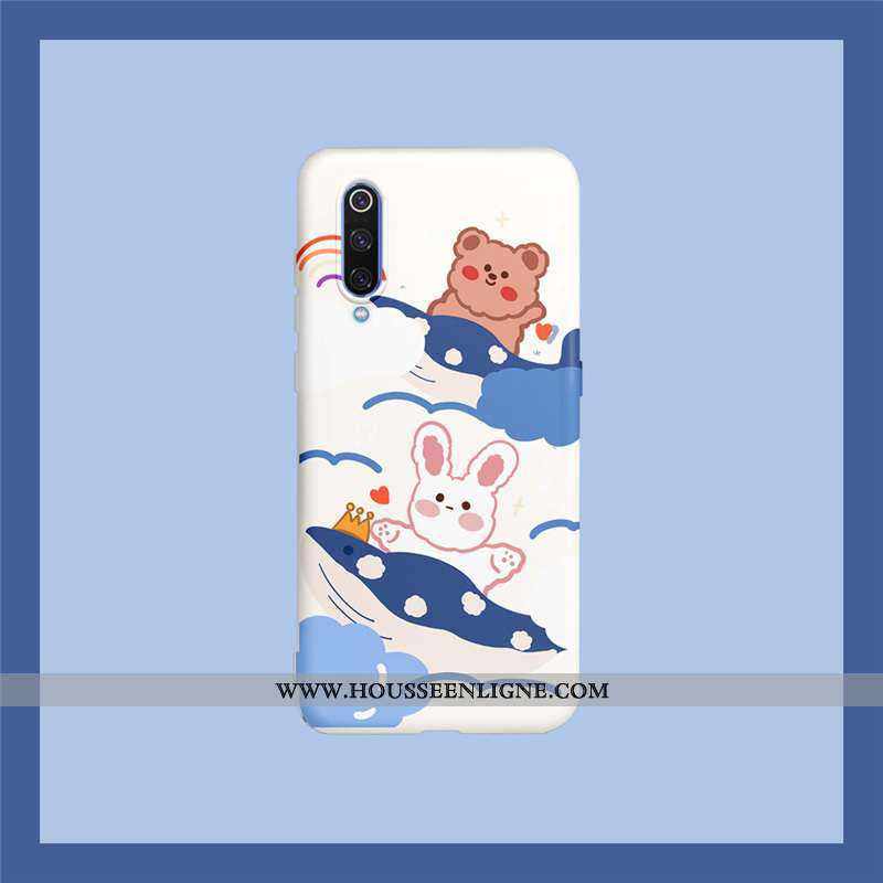 Étui Xiaomi Mi 9 Lite Charmant Fluide Doux Tout Compris Coque Téléphone Portable Petit Dessin Animé 