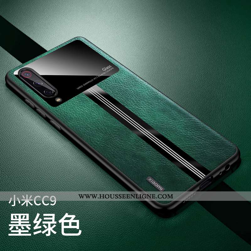 Étui Xiaomi Mi 9 Lite Fluide Doux Silicone Cuir Protection Ultra Téléphone Portable Noir