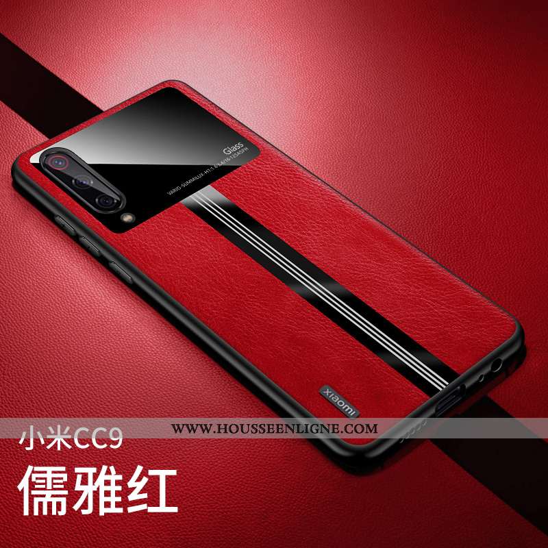 Étui Xiaomi Mi 9 Lite Fluide Doux Silicone Cuir Protection Ultra Téléphone Portable Noir