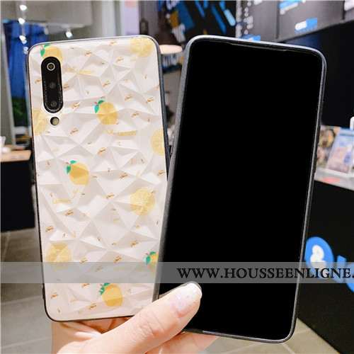 Étui Xiaomi Mi 9 Lite Original Tendance Petit Blanc Nouveau Silicone Rouge Blanche