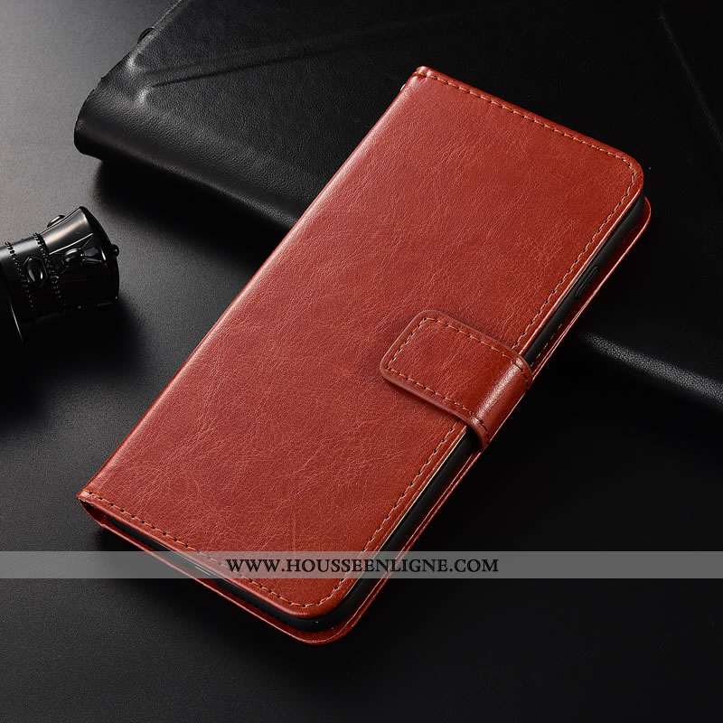 Étui Xiaomi Mi 9 Lite Portefeuille Cuir Fluide Doux Bordure Petit Téléphone Portable Doré