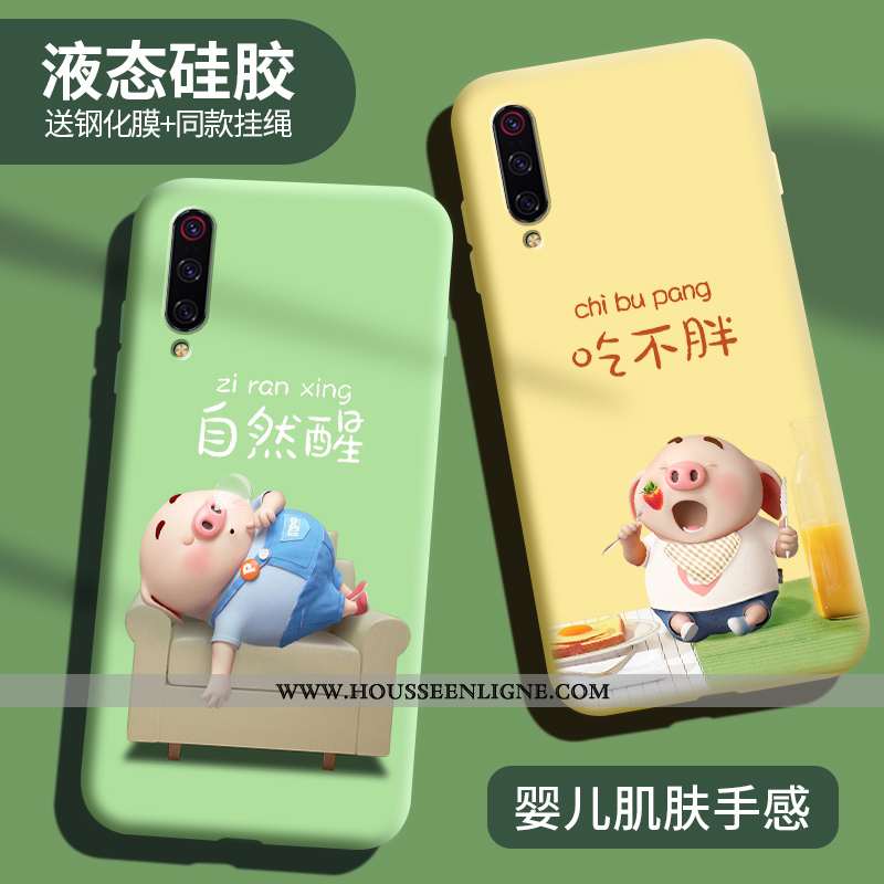 Étui Xiaomi Mi 9 Personnalité Créatif Incassable Fluide Doux Difficile Téléphone Portable Dessin Ani