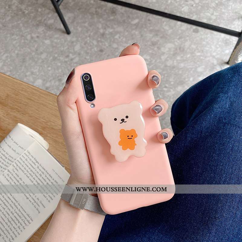 Étui Xiaomi Mi 9 Personnalité Ultra Coque Nouveau Ours Bleu