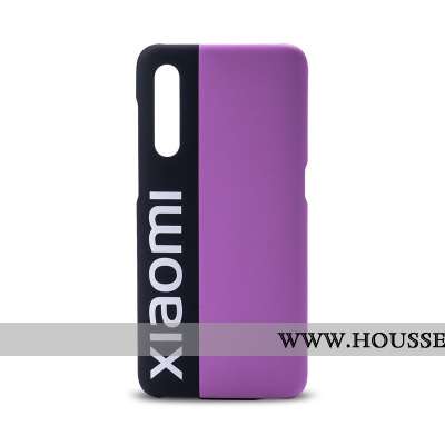 Étui Xiaomi Mi 9 Protection Tendance Authentique Rose Mode De Rue Épissure Personnalisé Violet