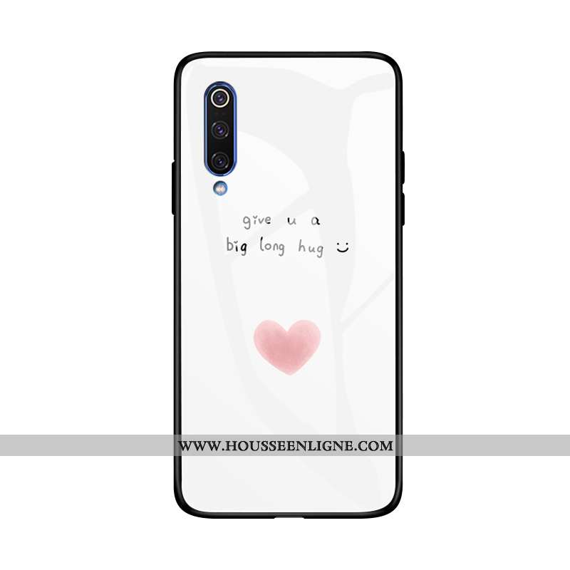Étui Xiaomi Mi 9 Se Personnalité Créatif Petit Tout Compris Blanc Coque Incassable Blanche