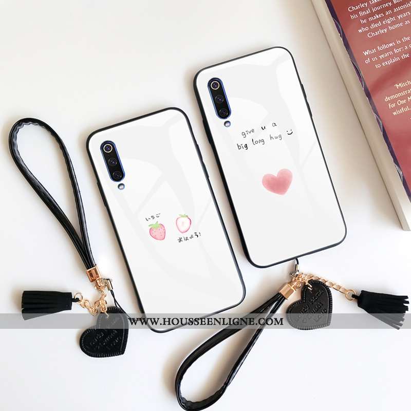 Étui Xiaomi Mi 9 Se Personnalité Créatif Petit Tout Compris Blanc Coque Incassable Blanche