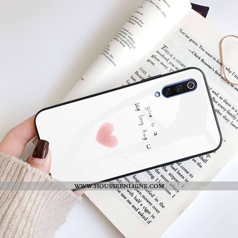 Étui Xiaomi Mi 9 Se Personnalité Créatif Petit Tout Compris Blanc Coque Incassable Blanche