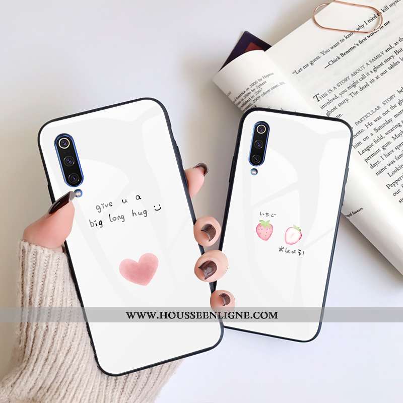 Étui Xiaomi Mi 9 Se Personnalité Créatif Petit Tout Compris Blanc Coque Incassable Blanche