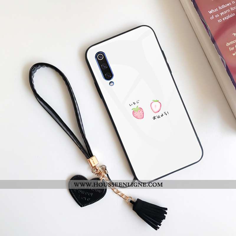 Étui Xiaomi Mi 9 Se Personnalité Créatif Petit Tout Compris Blanc Coque Incassable Blanche