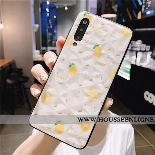 Étui Xiaomi Mi 9 Tendance Modèle Fleurie Petit Rouge Incassable Téléphone Portable Créatif Jaune