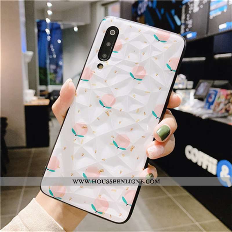 Étui Xiaomi Mi 9 Tendance Modèle Fleurie Petit Rouge Incassable Téléphone Portable Créatif Jaune