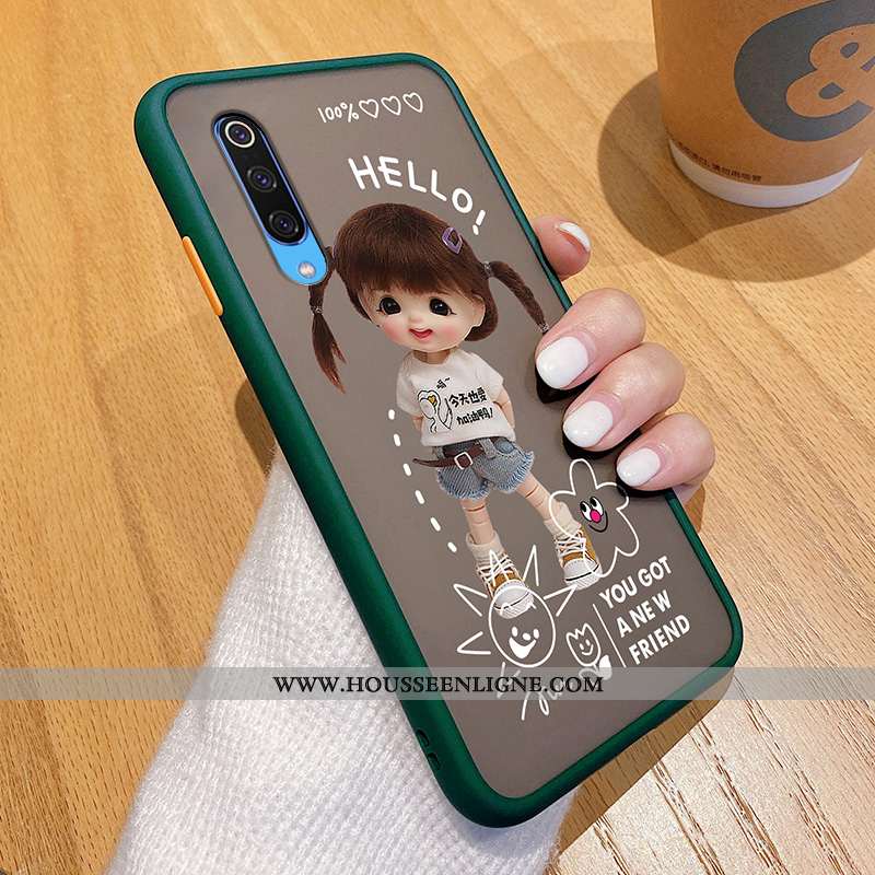 Étui Xiaomi Mi 9 Ultra Tendance Dessin Animé Vent Noir Personnalité Incassable
