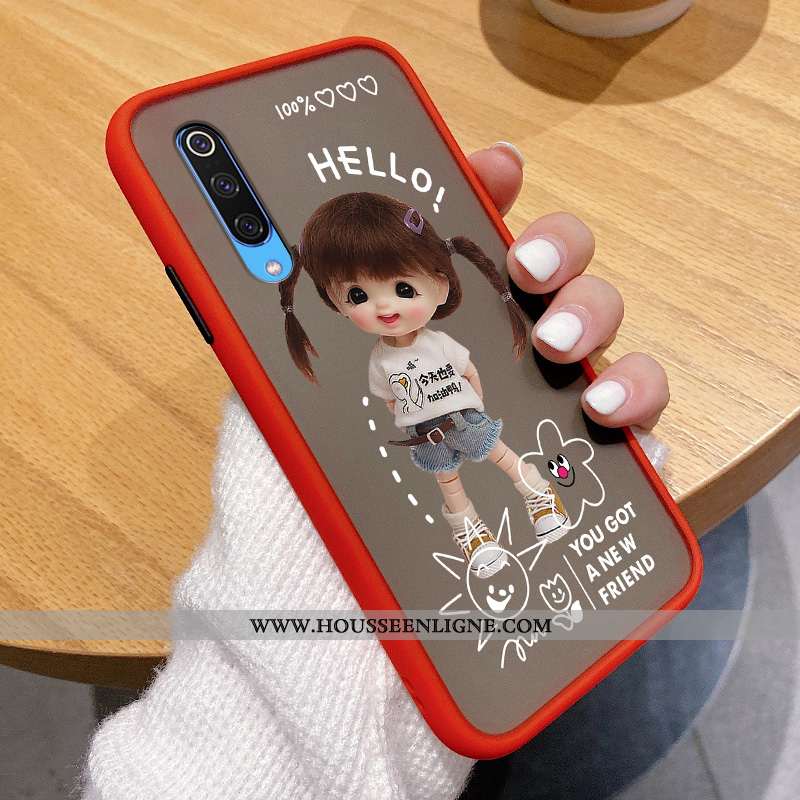 Étui Xiaomi Mi 9 Ultra Tendance Dessin Animé Vent Noir Personnalité Incassable