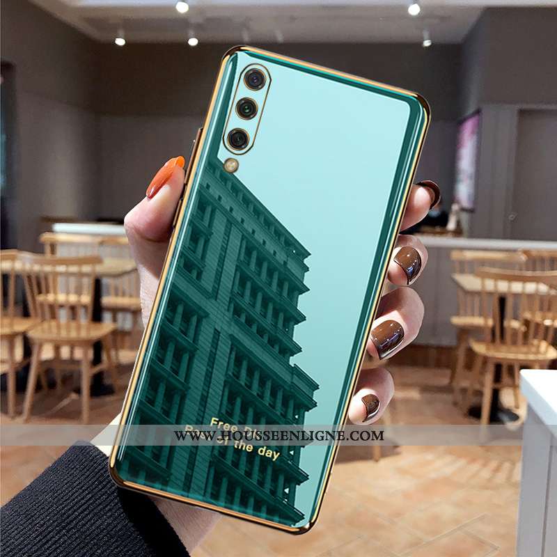 Étui Xiaomi Mi 9 Verre Personnalité Petit Coque Nouveau Protection Net Rouge Verte