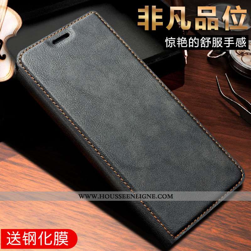 Étui Xiaomi Mi 9t Cuir Protection Téléphone Portable Carte Support Coque Marron