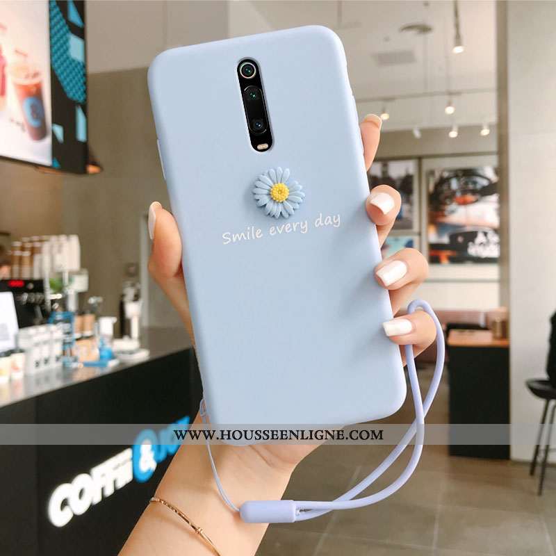 Étui Xiaomi Mi 9t En Bois Ultra Dimensionnel Tendance Coque Ornements Suspendus Jaune