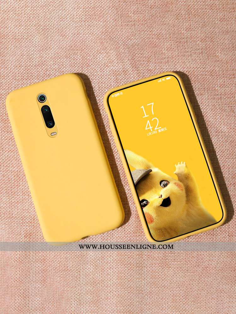 Étui Xiaomi Mi 9t Légère Silicone Incassable Tout Compris Protection Créatif Verte