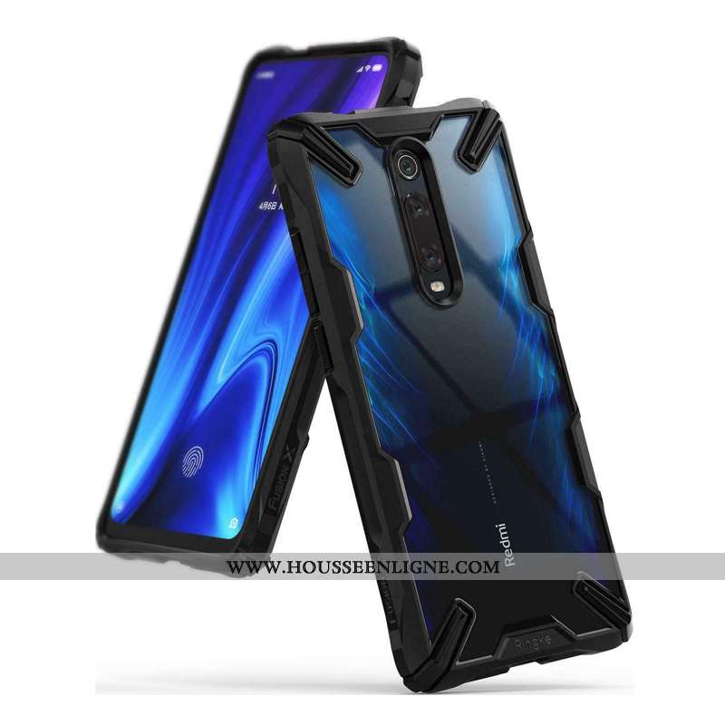 Étui Xiaomi Mi 9t Ornements Suspendus Personnalité Border Créatif Tendance Téléphone Portable Noir