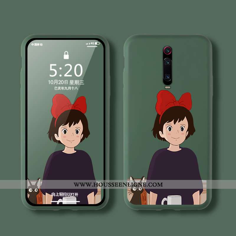 Étui Xiaomi Mi 9t Personnalité Créatif Tout Compris Dessin Animé Charmant Incassable Ultra Bleu