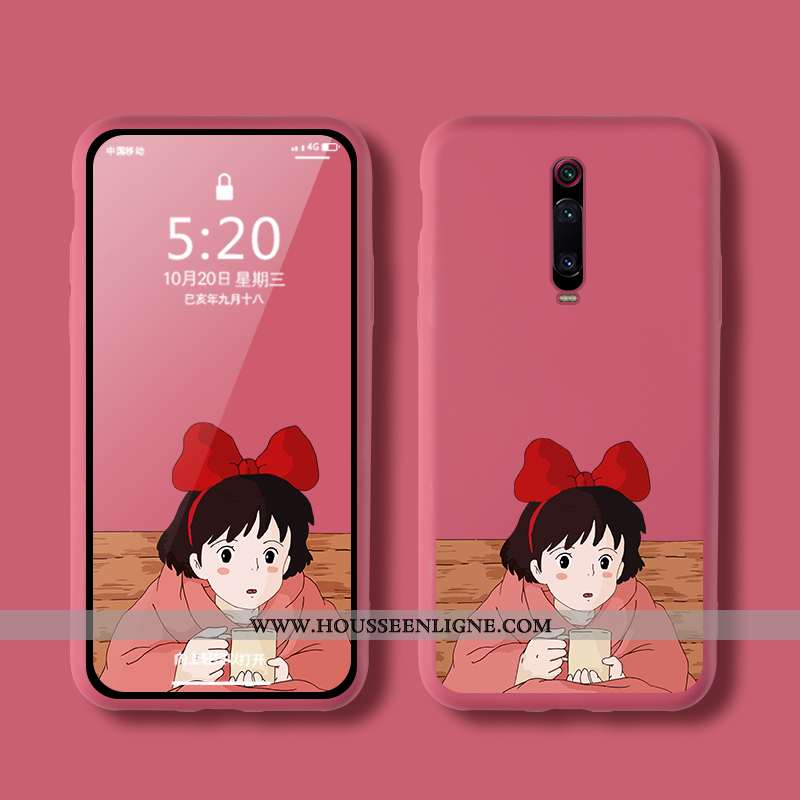 Étui Xiaomi Mi 9t Personnalité Créatif Tout Compris Dessin Animé Charmant Incassable Ultra Bleu