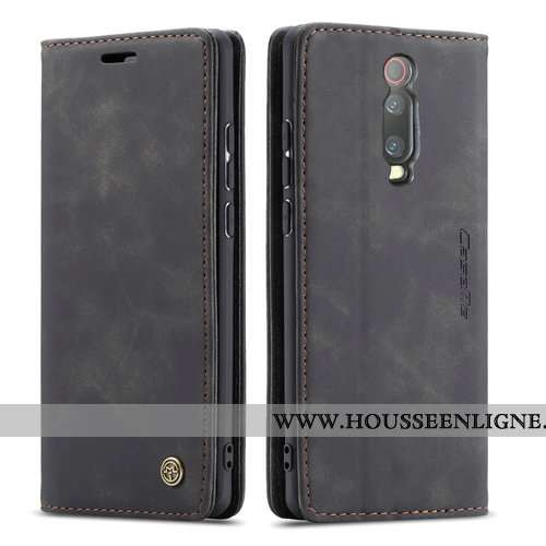 Étui Xiaomi Mi 9t Pro Cuir Fluide Doux Business Incassable Protection Nouveau Tout Compris Marron