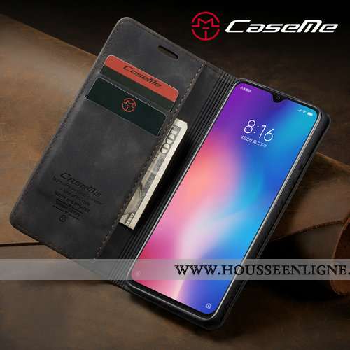 Étui Xiaomi Mi 9t Pro Cuir Fluide Doux Business Incassable Protection Nouveau Tout Compris Marron