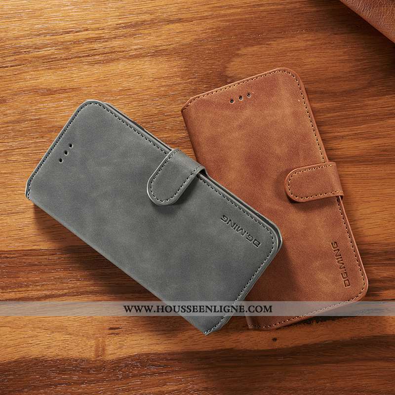 Étui Xiaomi Mi 9t Pro Cuir Véritable Cuir Housse Petit Protection Business Rouge Marron