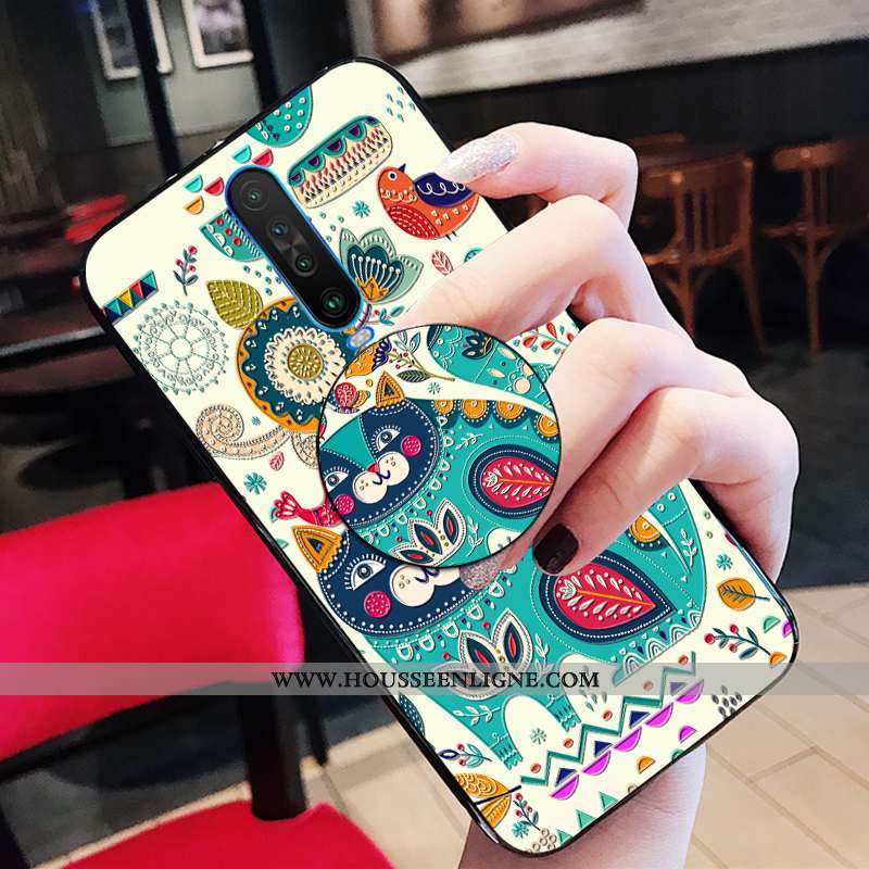Étui Xiaomi Mi 9t Pro Dessin Animé Charmant Fluide Doux Téléphone Portable Petit Frais Support Verte