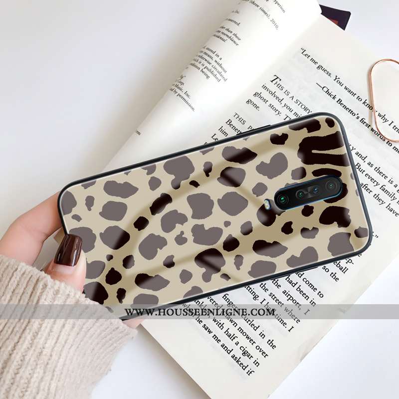 Étui Xiaomi Mi 9t Pro Fluide Doux Silicone Ornements Suspendus Petit Rouge Noir Verre