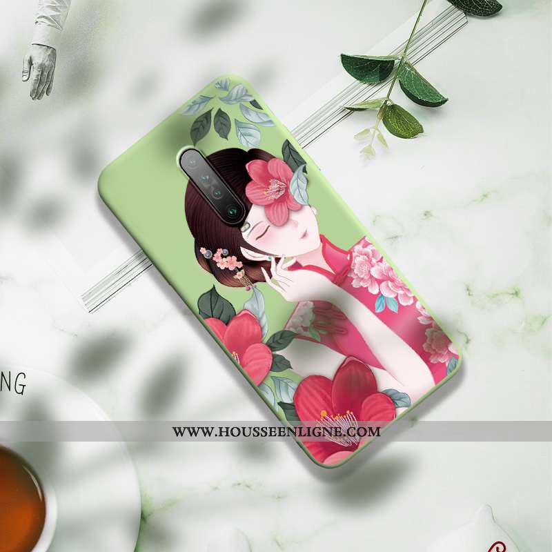 Étui Xiaomi Mi 9t Pro Fluide Doux Silicone Petit Coque Mémorial Téléphone Portable Tout Compris Roug