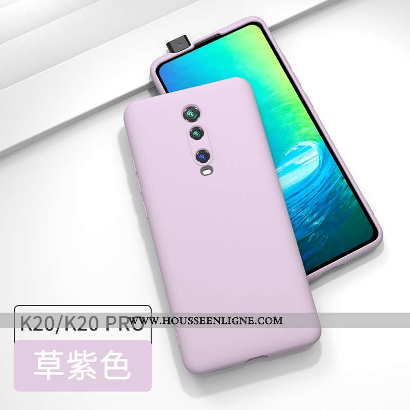 Étui Xiaomi Mi 9t Pro Fluide Doux Silicone Rouge Protection Petit Incassable Tout Compris Verte