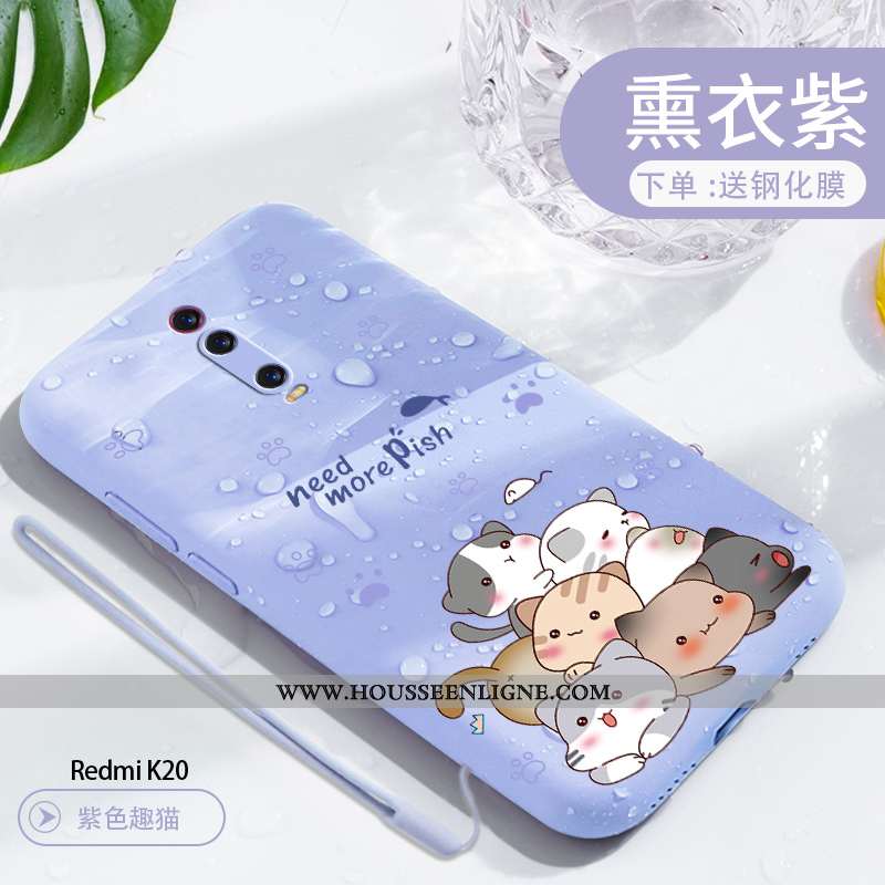 Étui Xiaomi Mi 9t Pro Légère Fluide Doux Ultra Téléphone Portable Personnalité Créatif Coque Verte