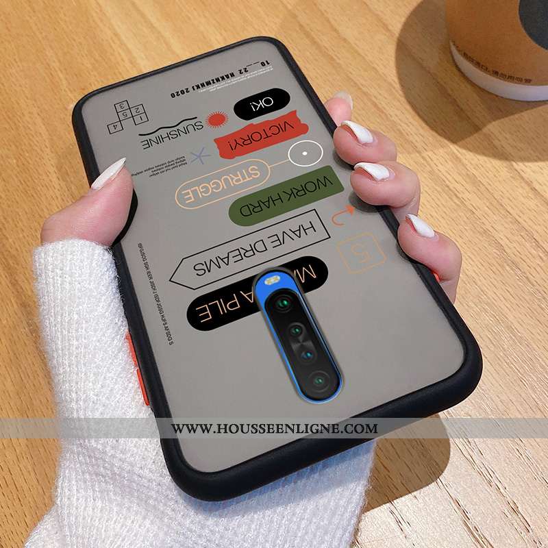 Étui Xiaomi Mi 9t Pro Légère Silicone Ultra Créatif Incassable Téléphone Portable Arc En Ciel Noir