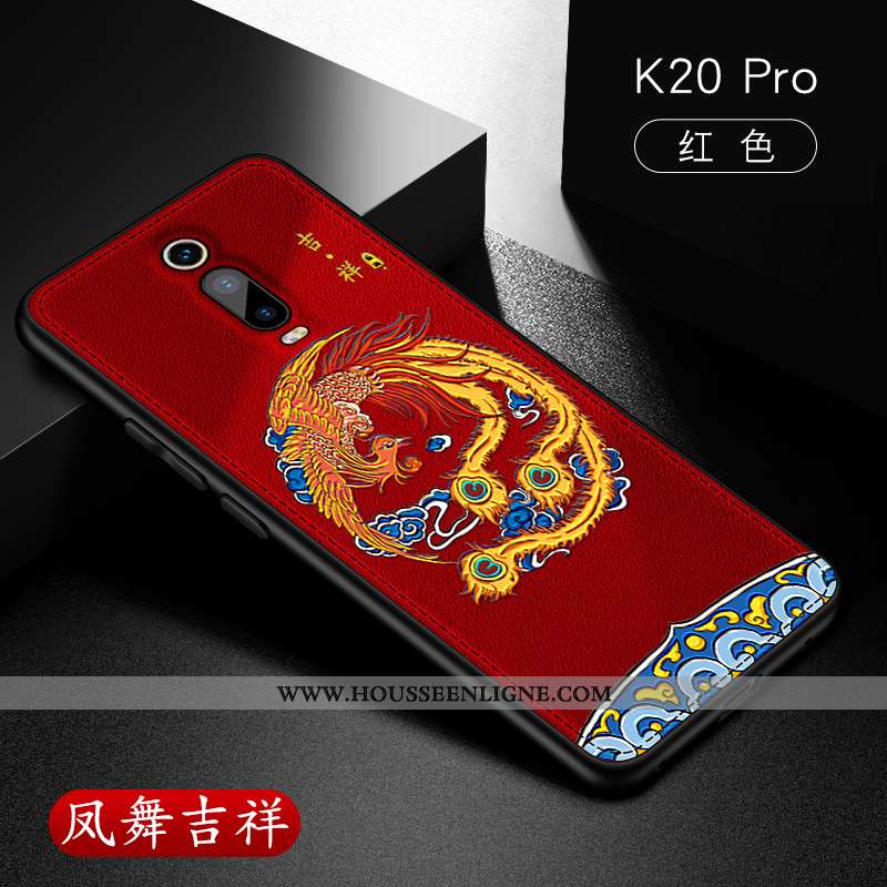 Étui Xiaomi Mi 9t Pro Modèle Fleurie Fluide Doux Téléphone Portable Simple Tout Compris Protection C