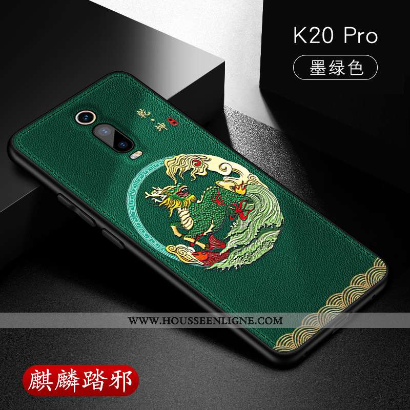 Étui Xiaomi Mi 9t Pro Modèle Fleurie Fluide Doux Téléphone Portable Simple Tout Compris Protection C