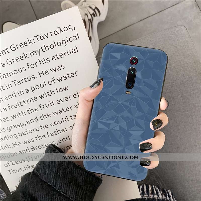 Étui Xiaomi Mi 9t Pro Modèle Fleurie Protection Téléphone Portable Grand Couleur Unie Rouge Bleu