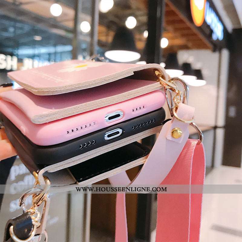 Étui Xiaomi Mi 9t Pro Ornements Suspendus Portefeuille Petit Sacs Coque Sac Carte Petite Marguerite 