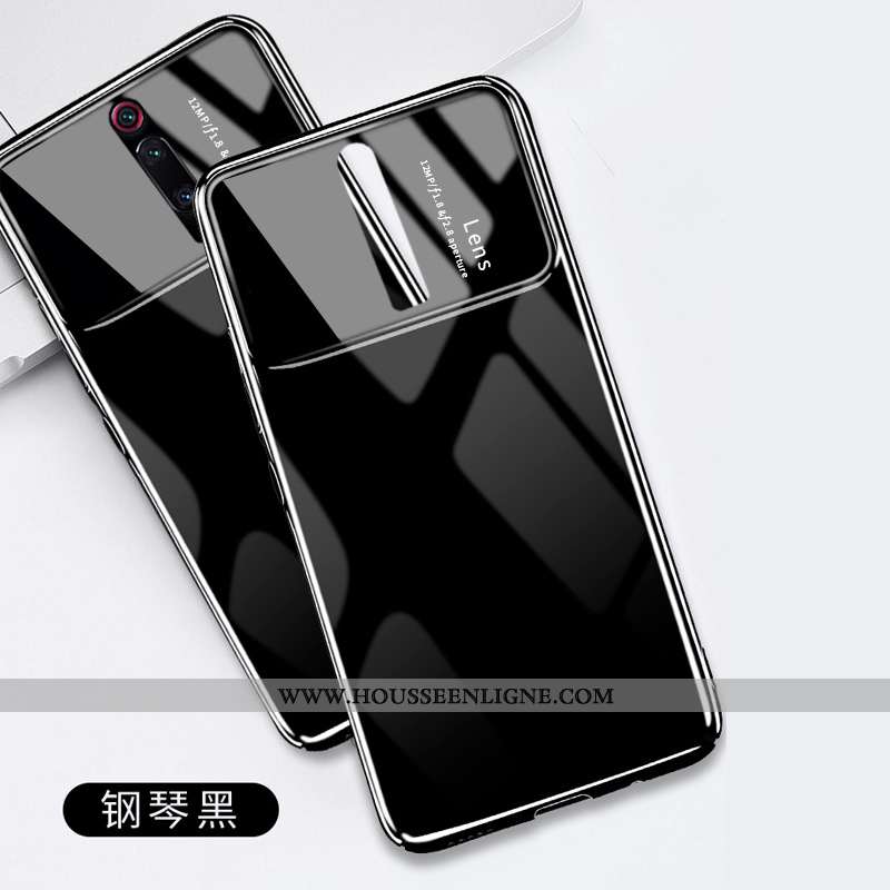 Étui Xiaomi Mi 9t Pro Personnalité Créatif Incassable Coque Protection Tout Compris Difficile Noir