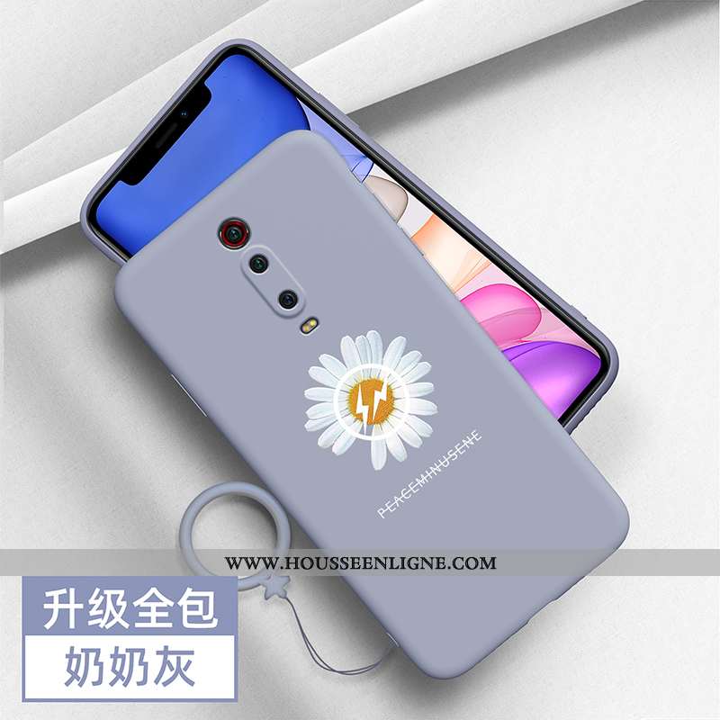 Étui Xiaomi Mi 9t Pro Protection Créatif Incassable Silicone Simple Téléphone Portable Petite Margue