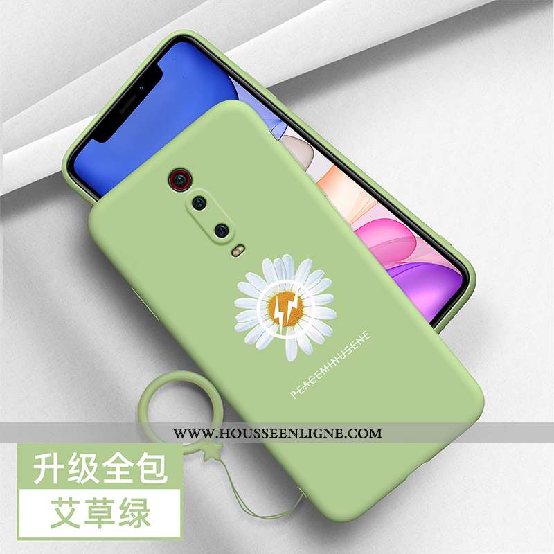 Étui Xiaomi Mi 9t Pro Protection Créatif Incassable Silicone Simple Téléphone Portable Petite Margue