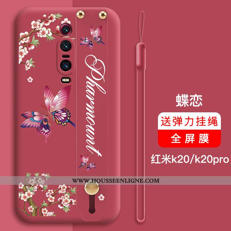 Étui Xiaomi Mi 9t Pro Protection Personnalité Tout Compris Fluide Doux Rouge Légère